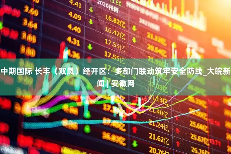 中期國際 長豐（雙鳳）經開區：多部門聯動筑牢安全防線_大皖新聞 | 安徽網