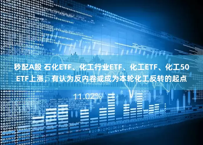 秒配A股 石化ETF、化工行業ETF、化工ETF、化工50ETF上漲，有認為反內卷或成為本輪化工反轉的起點