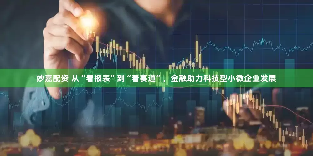 妙嘉配資 從“看報表”到“看賽道”，金融助力科技型小微企業發展